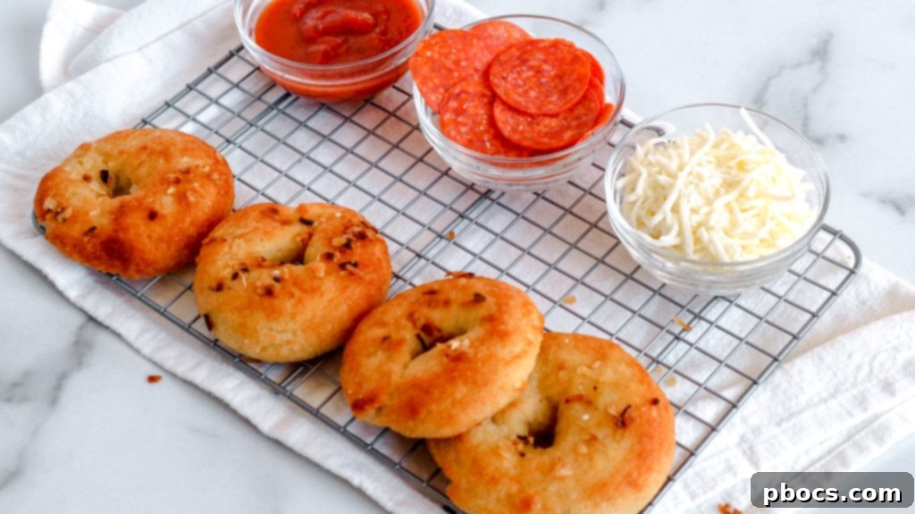 Keto Pizza Bagel Recipe