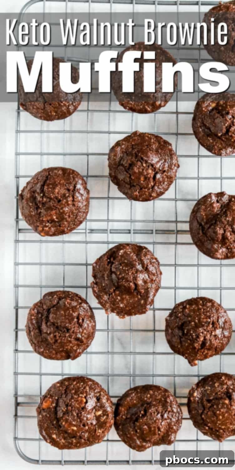 Keto Brownie Muffins Recipe