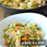 Keto Cauliflower Chicken Fried Rice