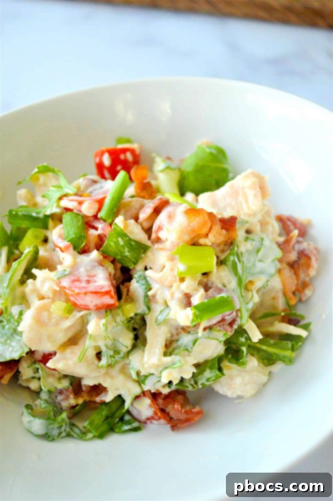 Keto BLT Chicken Salad Recipe