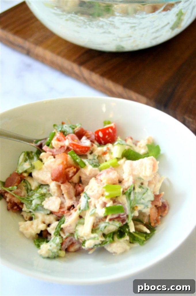 Keto BLT Chicken Salad Recipe