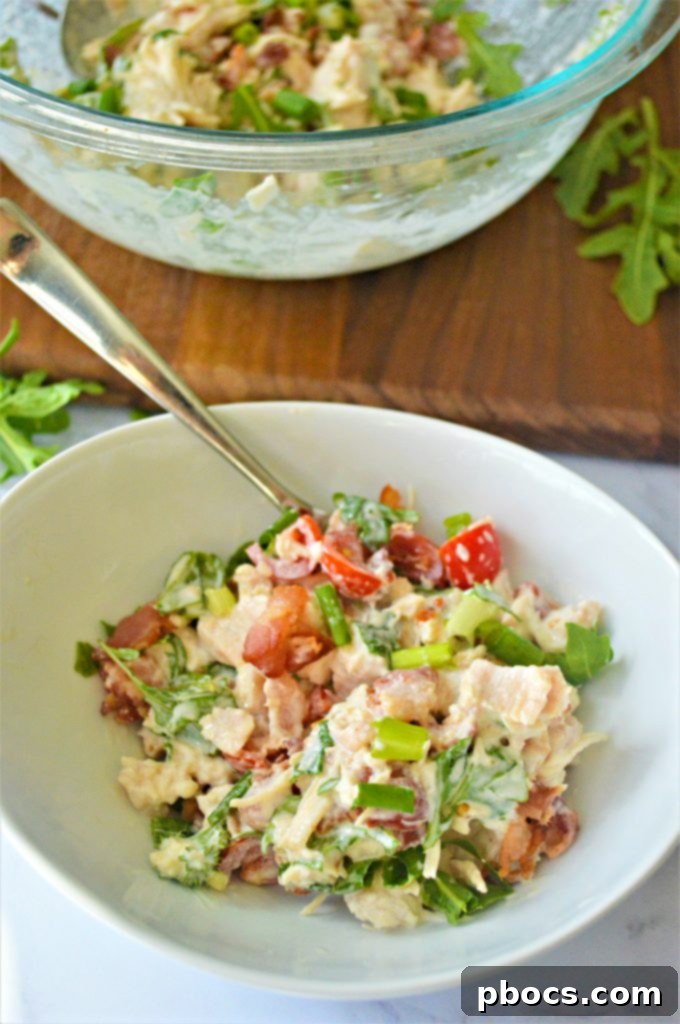 Keto BLT Chicken Salad Recipe