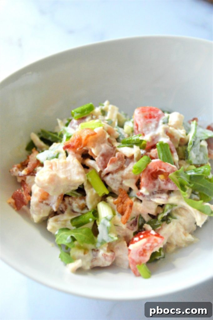 Keto BLT Chicken Salad Recipe