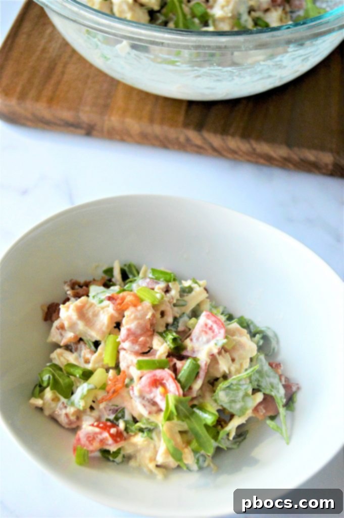 Keto BLT Chicken Salad Recipe