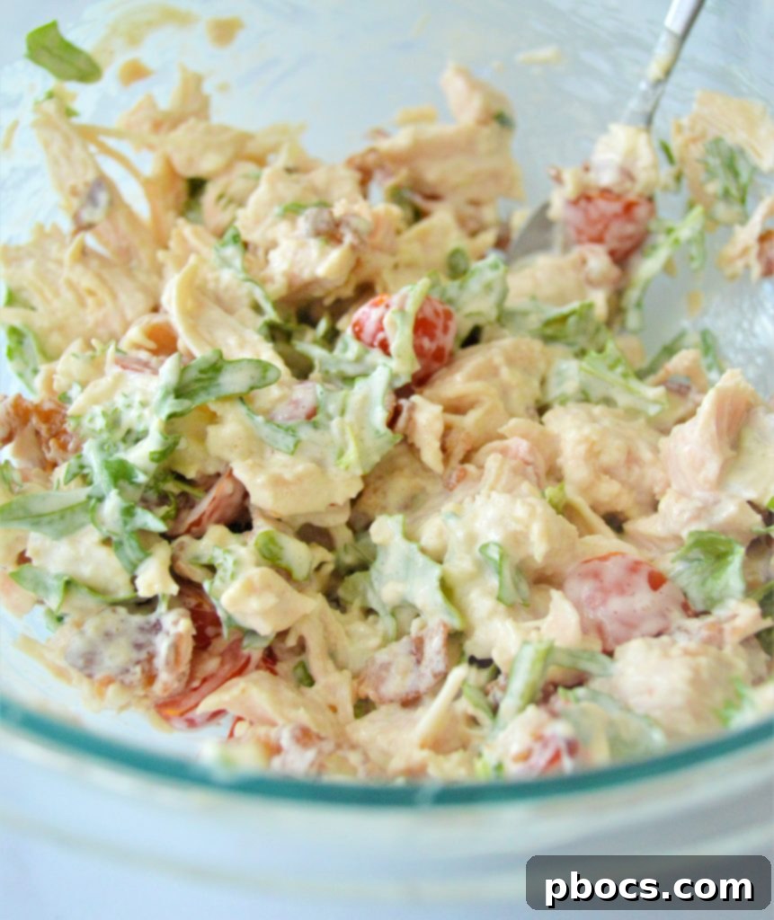 Keto BLT Chicken Salad Recipe