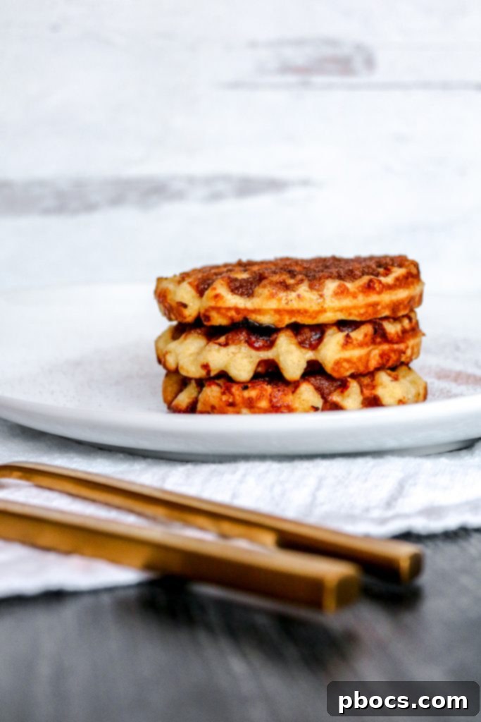 Perfect Keto Churro Chaffles 2 Keto Churro Chaffle Recipe: Low-Carb Sweet Treat