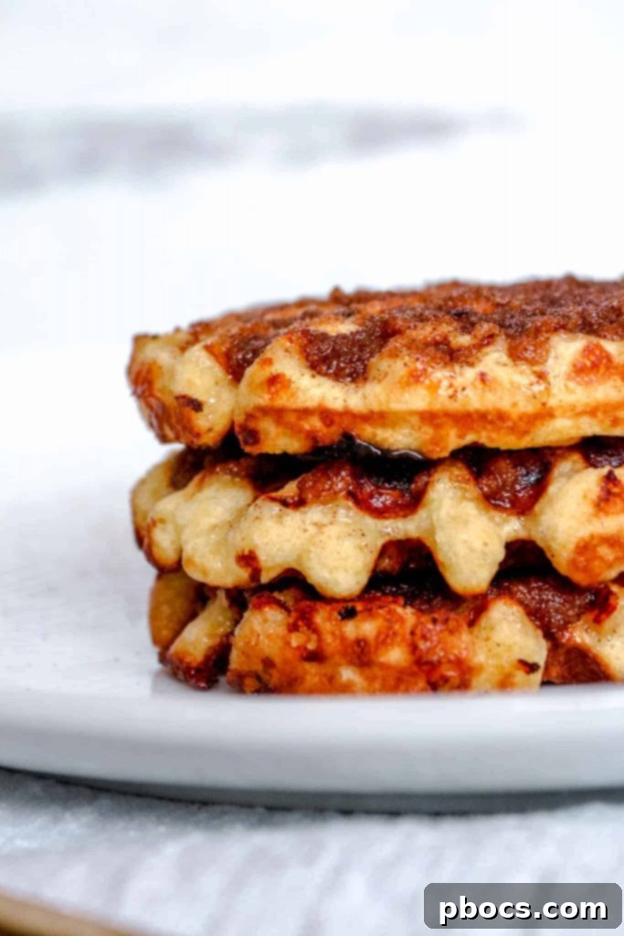 Perfect Keto Churro Chaffles 4 Step-by-Step Keto Churro Chaffle Recipe