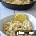Flavorful Garlic Butter Cauliflower Rice 11 Garlic Butter Cauliflower Rice - Recipe Card Image