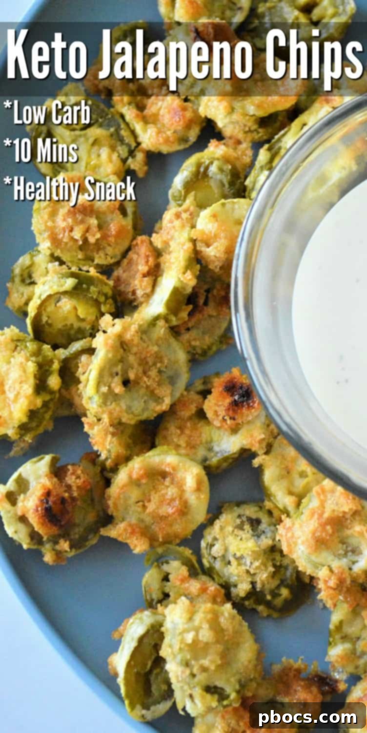 Keto Jalapeño Chips Recipe Pinterest Pin