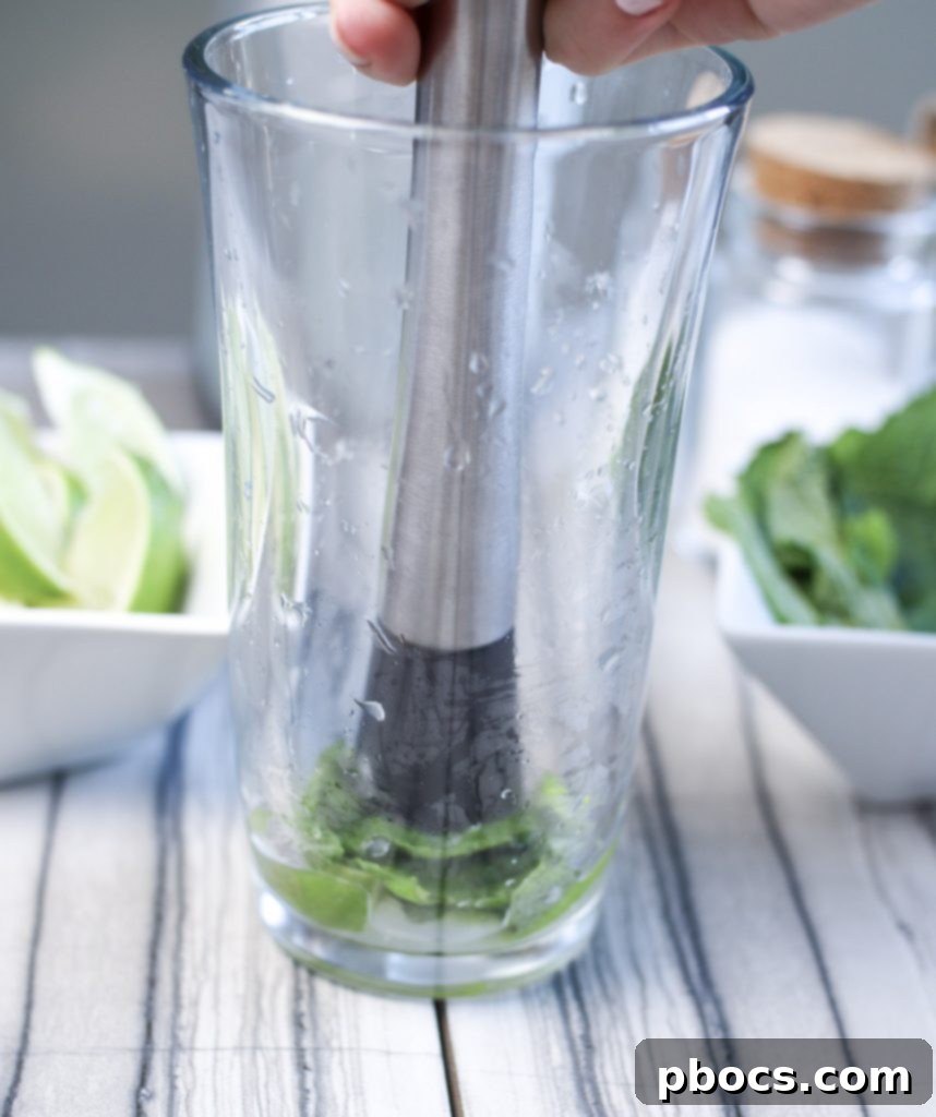 Keto Mojito Drink Recipe