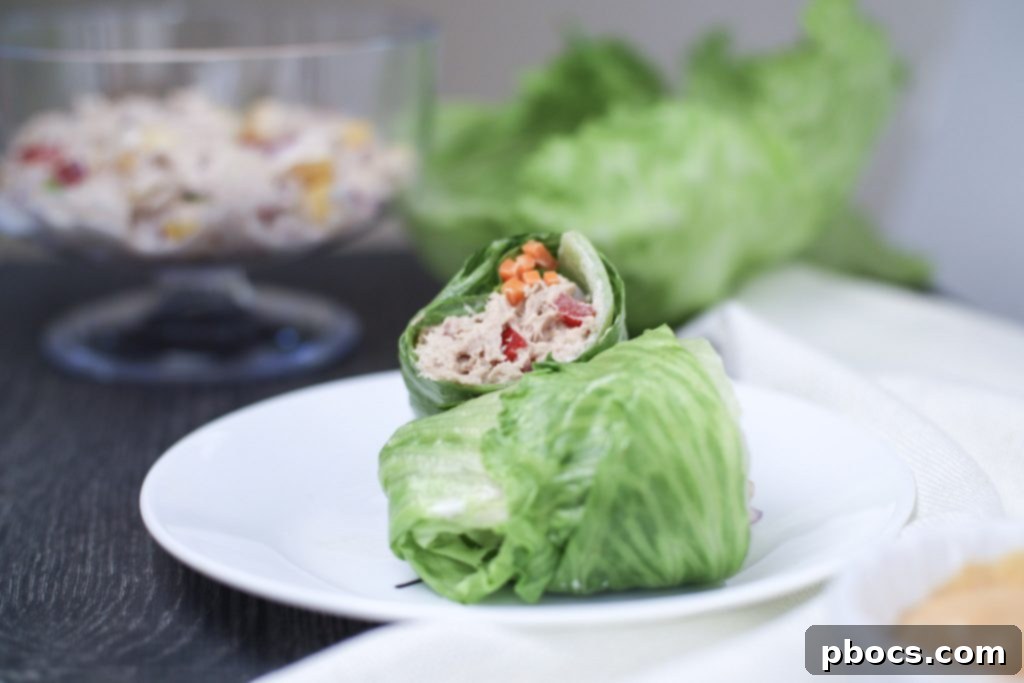 Tuna Salad Lettuce Wraps Recipe Tuna Salad Lettuce Wraps Recipe