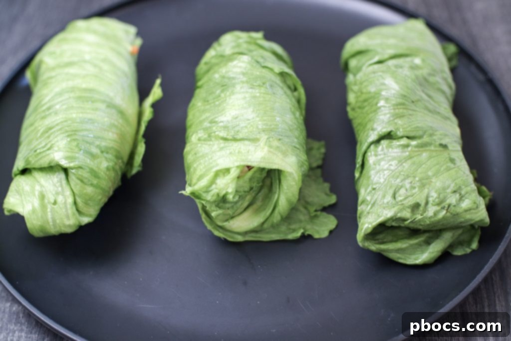 Tuna Salad Lettuce Wraps Recipe img 18400 8