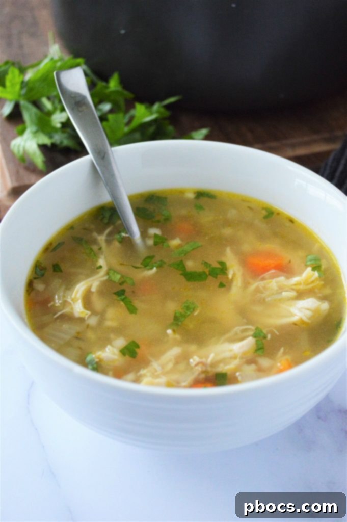 low carb chicken cauliflower soup Family-Friendly Low Carb Chicken Cauliflower Rice Soup