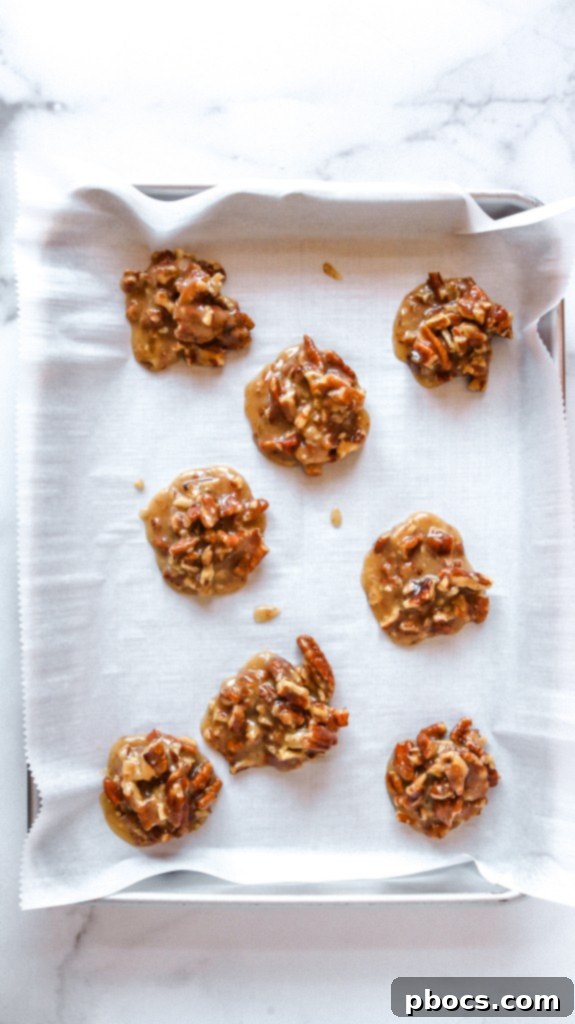 Scoop cookie batter onto parchment