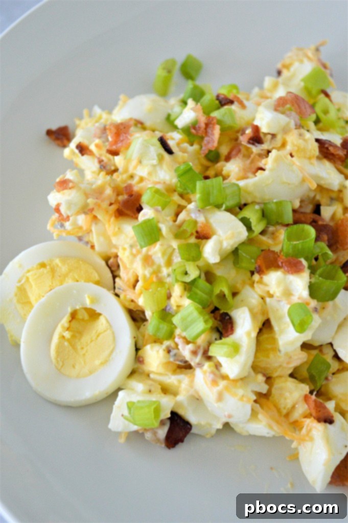 Bacon Ranch Egg Salad Recipe