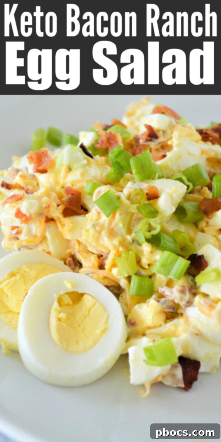 Bacon Ranch Egg Salad Recipe