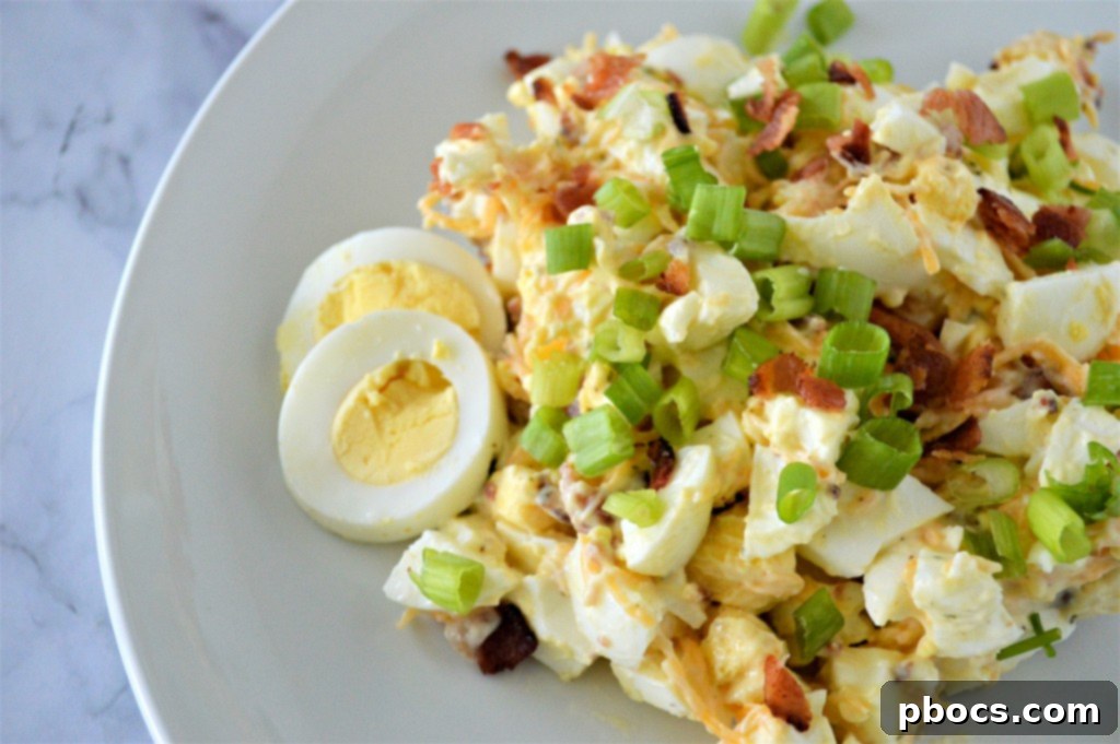 Bacon Ranch Egg Salad Recipe