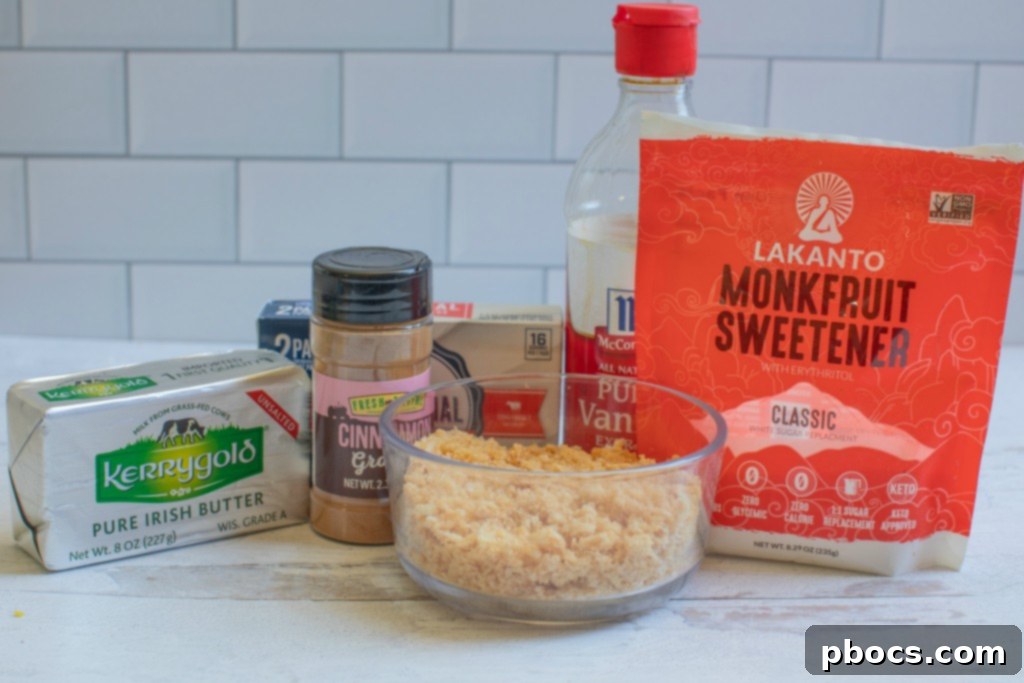 Keto Churro Fat Bomb Ingredients