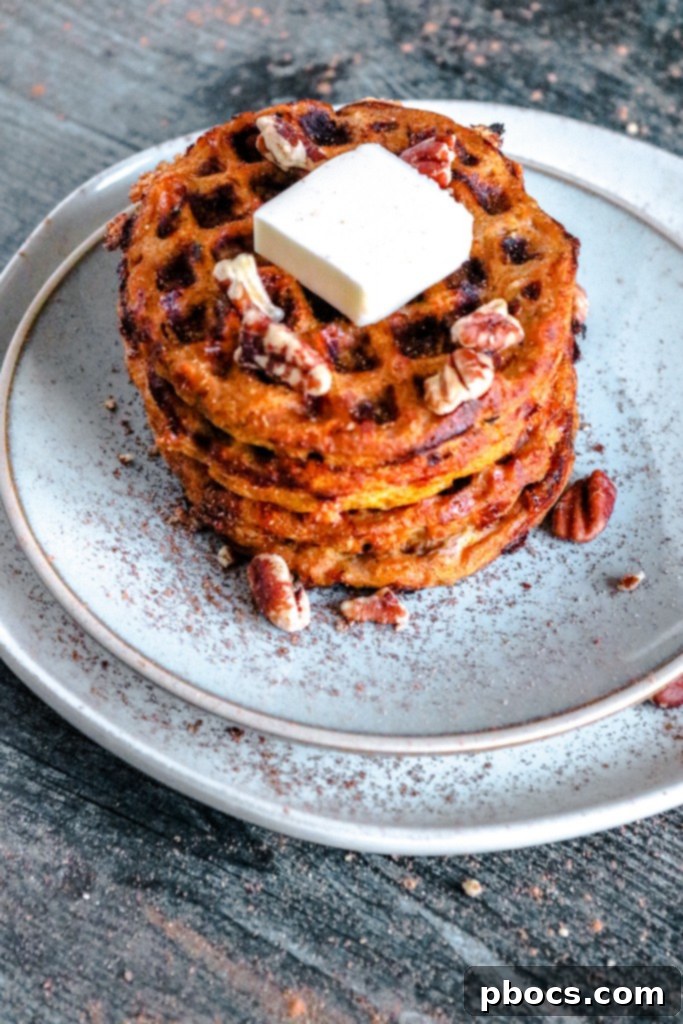 Keto Pumpkin Chaffle Recipe - A Delicious Low-Carb Fall Breakfast