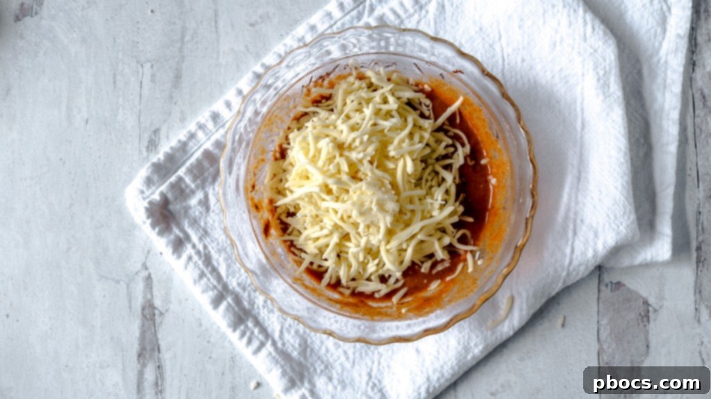 Add Cheese to Batter