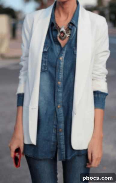 Effortless Double Denim for New Moms 3 Cohesive Double Denim Look with Statement Accessories