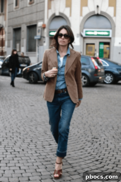 Effortless Double Denim for New Moms 4 Rugged and Stylish Double Denim with Unique Texture