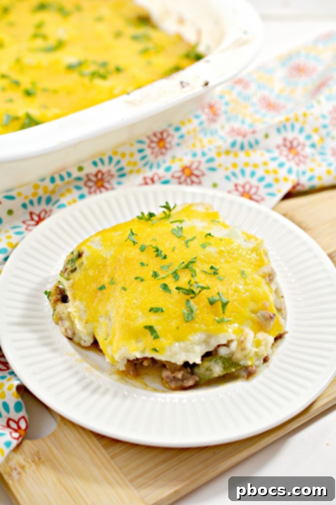 Delicious Keto Shepherd's Pie with Mashed Cauliflower