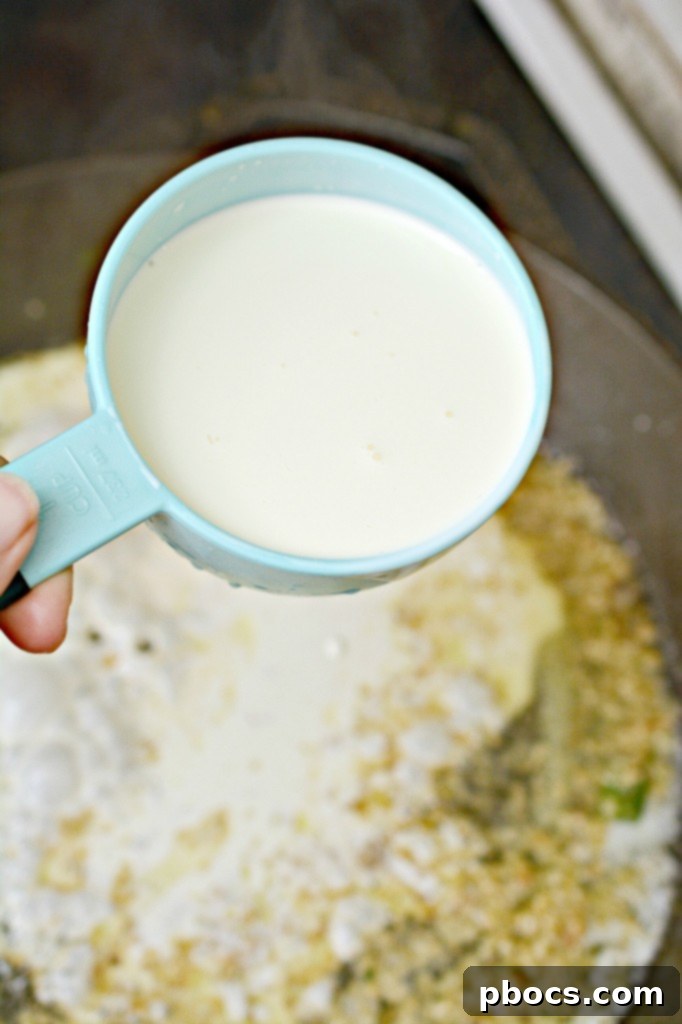 Step 5: Sauteing butter and garlic in the skillet