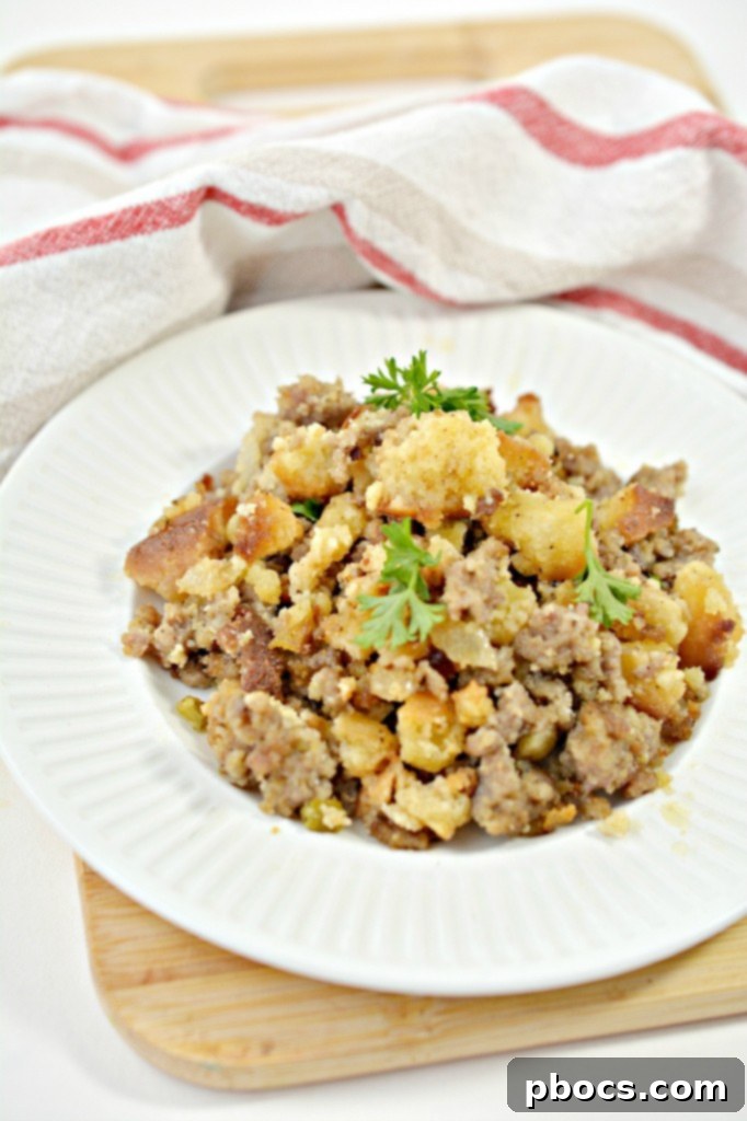 Keto Sausage Stuffing Recipe