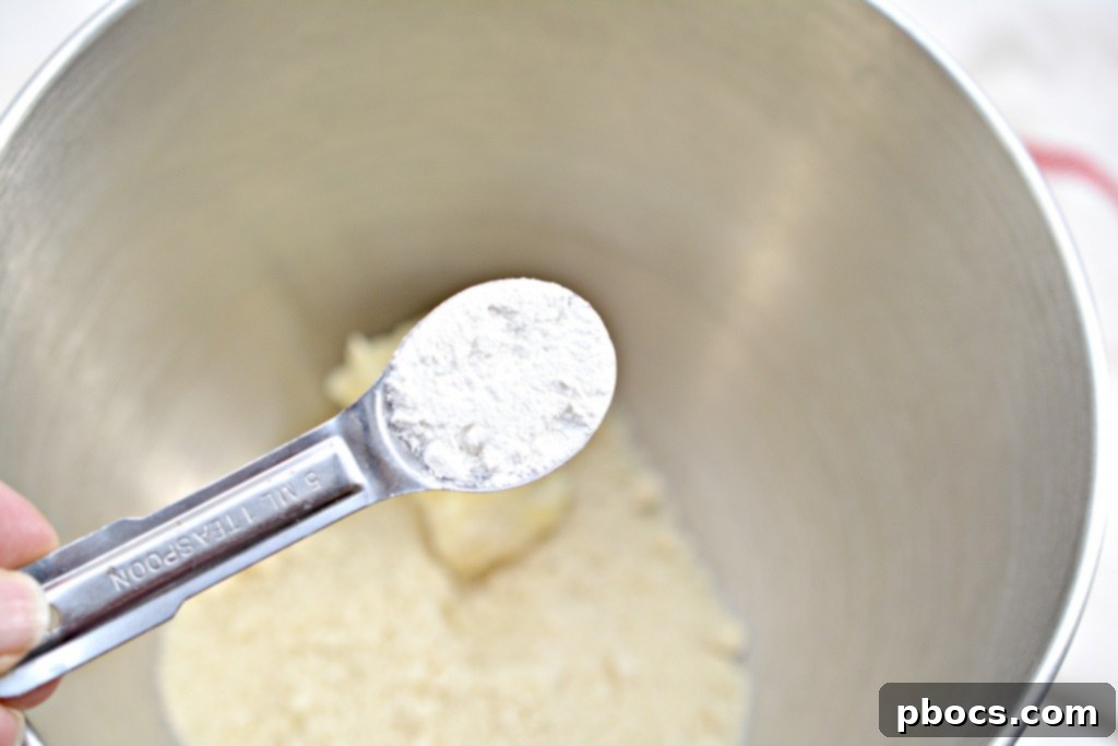 Shredded cheddar cheese for a savory pot pie crust