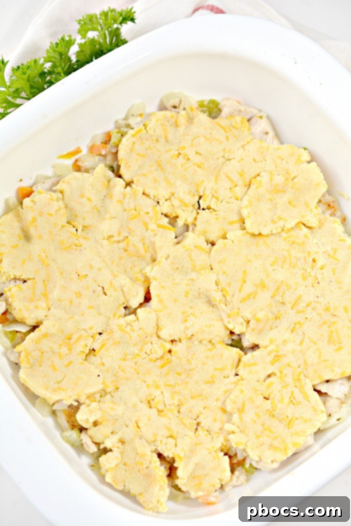 Chilling the keto pot pie crust dough