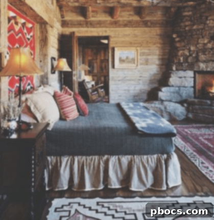 Cozy Rustic Living Room with Boho Accents and Natural Light