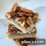 No Bake Keto Pecan Pie Bars Dessert Recipe