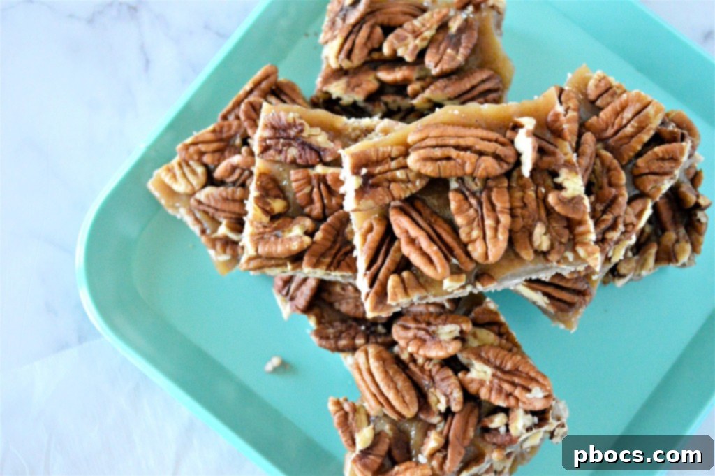 No Bake Keto Pecan Pie Bars Dessert Recipe