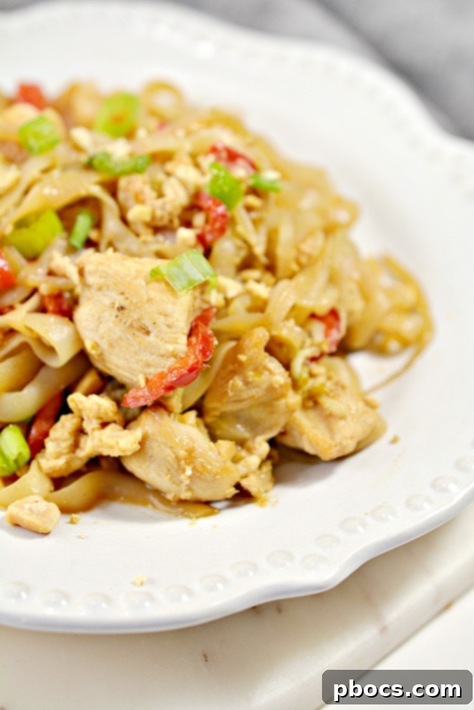 Keto Chicken Pad Thai Recipe