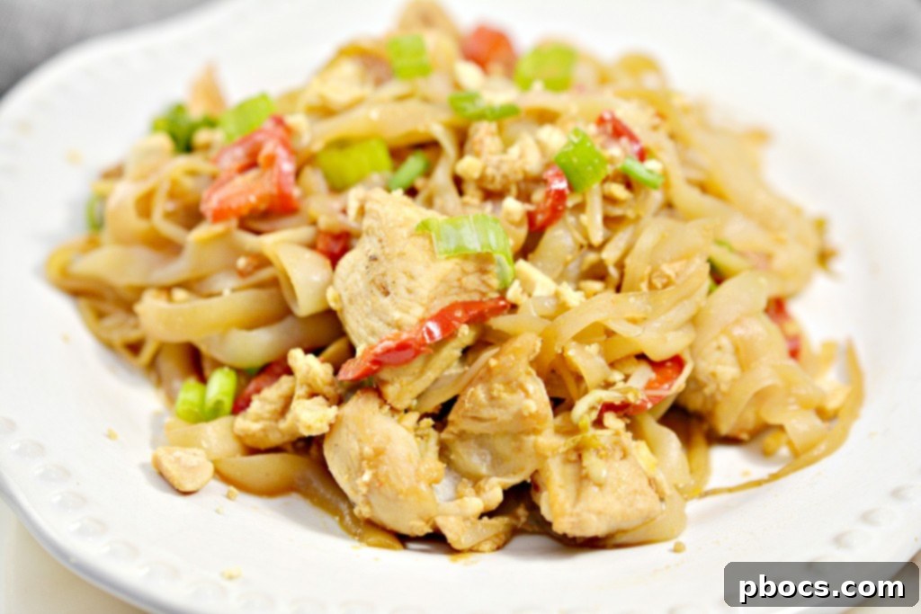 Keto Chicken Pad Thai Recipe