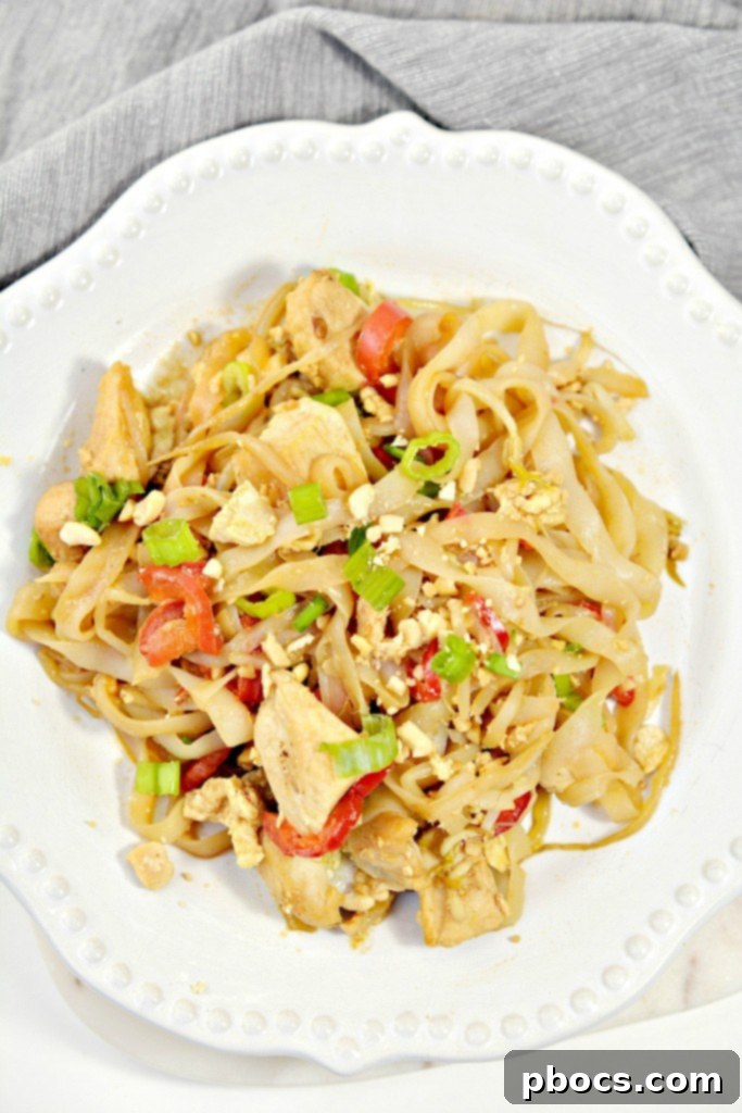 Keto Chicken Pad Thai Recipe