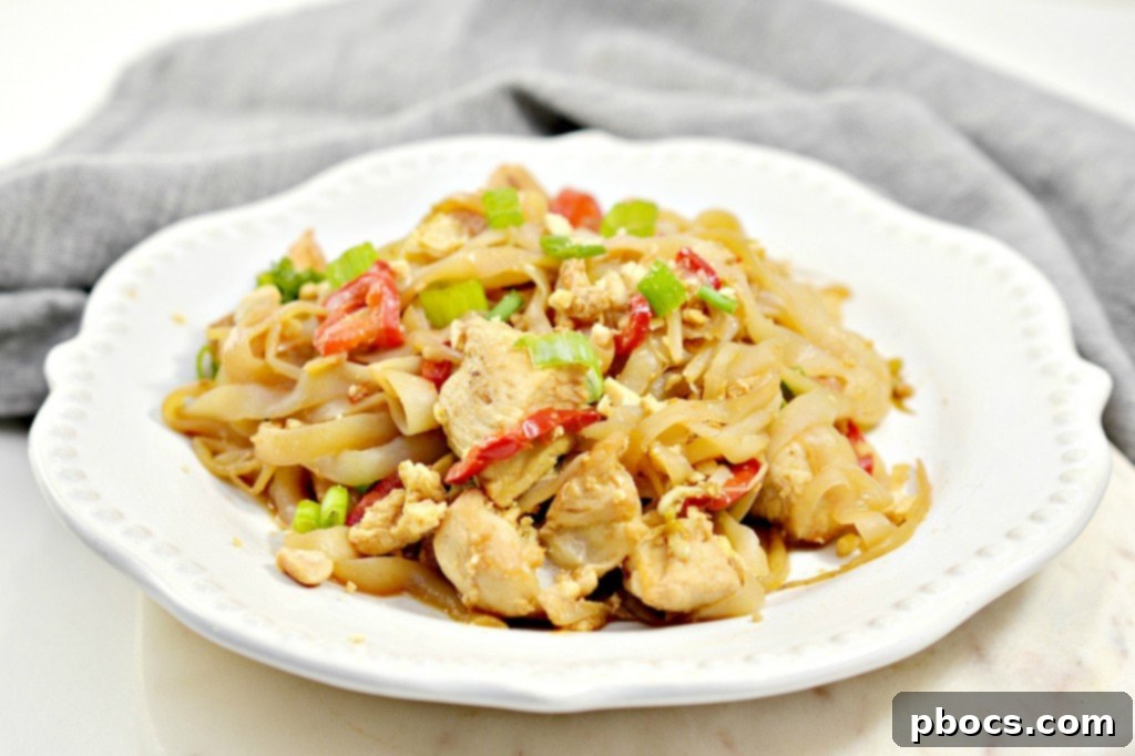 Keto Chicken Pad Thai Recipe