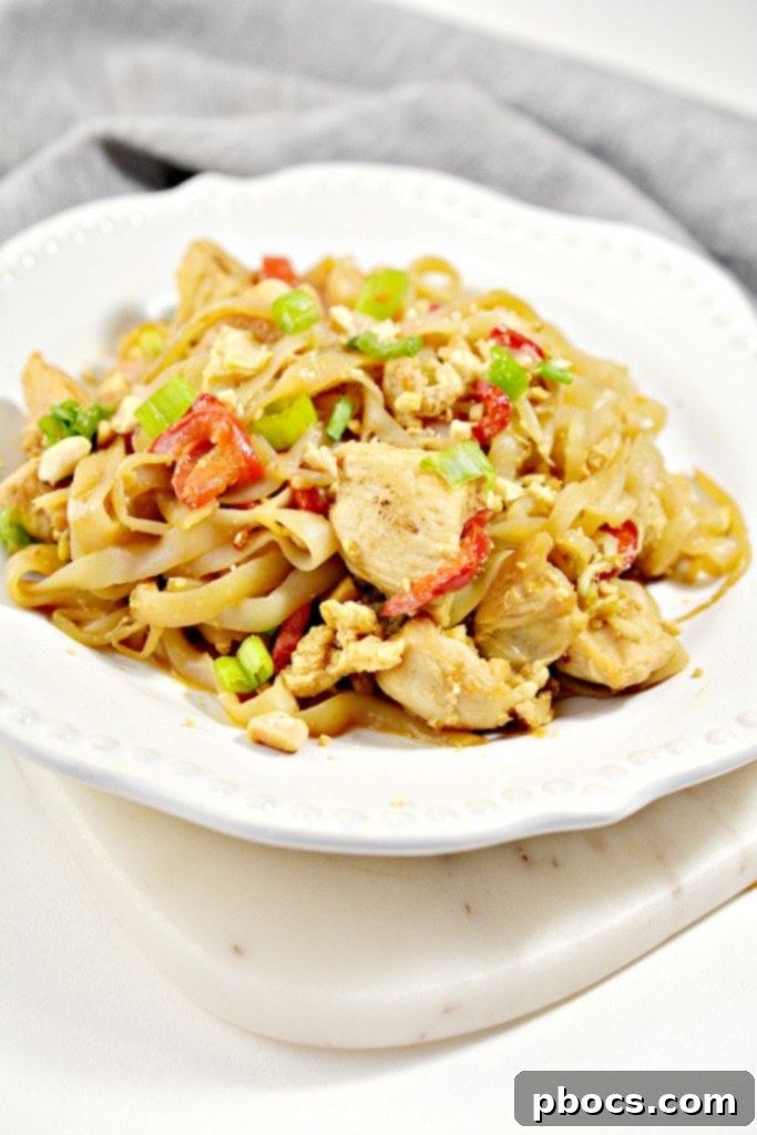 Keto Chicken Pad Thai Recipe