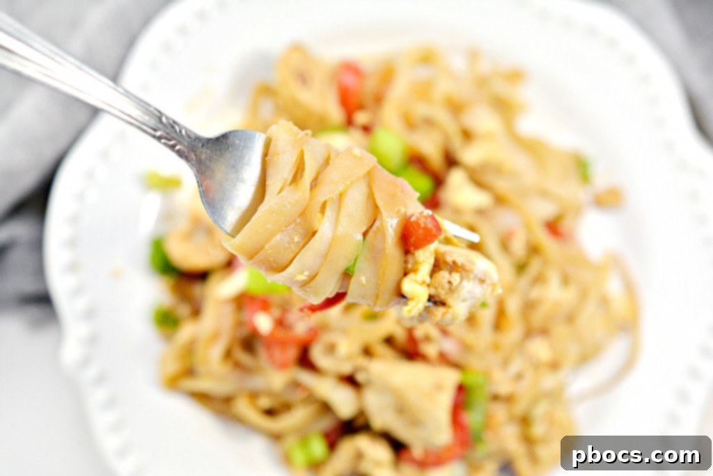 Keto Chicken Pad Thai Recipe