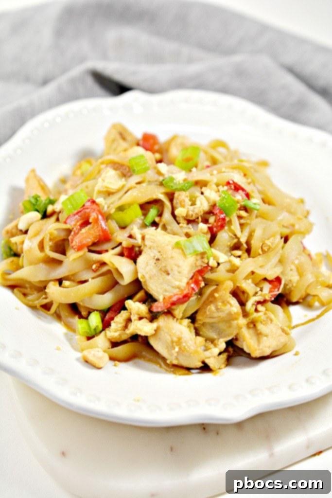 Keto Chicken Pad Thai Recipe