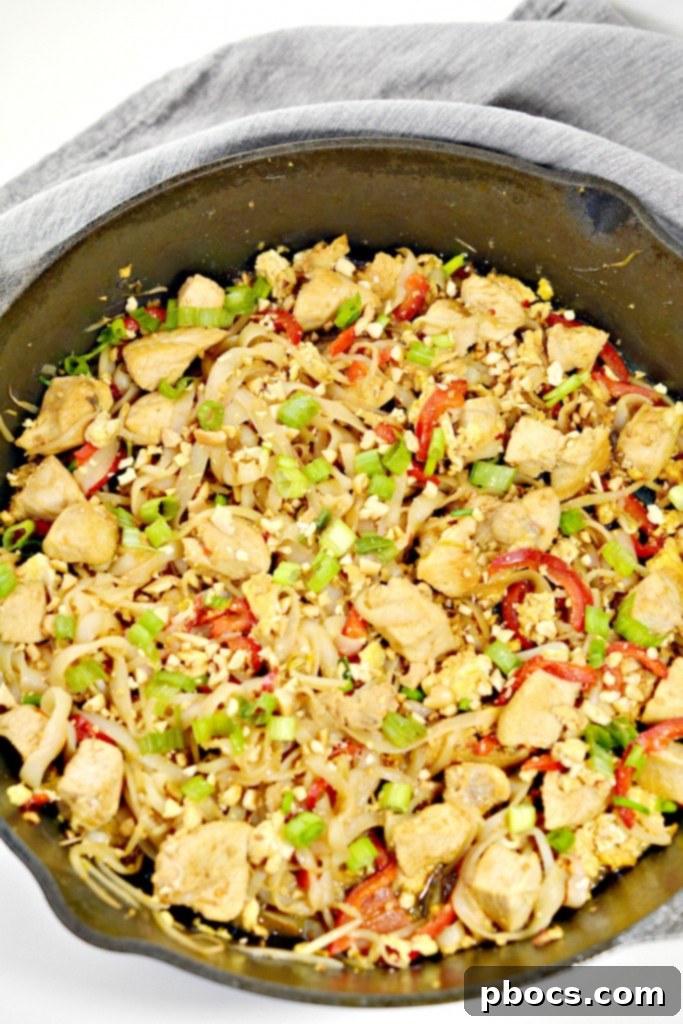 Keto Chicken Pad Thai Recipe