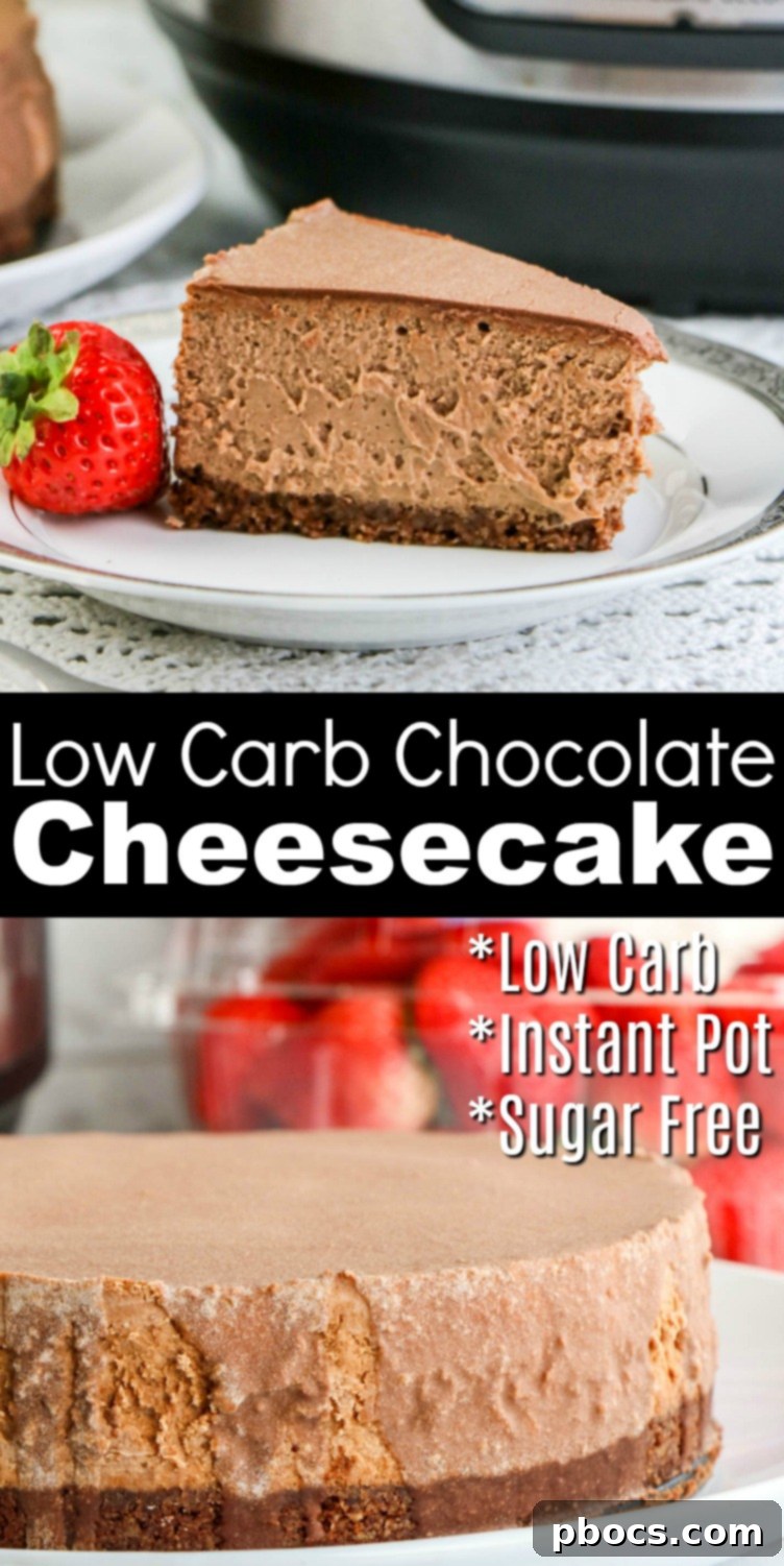 Guilt-Free Chocolate Cheesecake Delight 17 Low Carb Chocolate Cheesecake Recipe