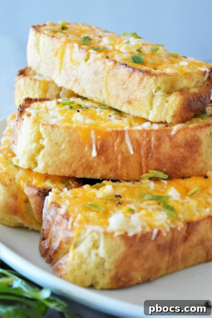 Keto Garlic Toast 6 Low Carb Garlic Toast Served with Dinner - Keto Meal Idea