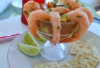 Spicy Tejano Shrimp Coctel