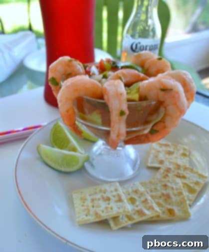 Spicy Tejano Shrimp Coctel 2 Tejano Style Shrimp Cocktail