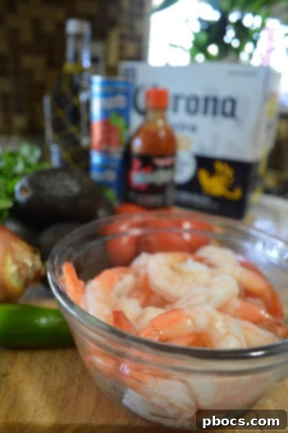 Spicy Tejano Shrimp Coctel 4 Tejano Style Shrimp Cocktail