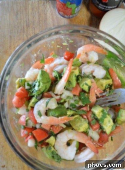 Spicy Tejano Shrimp Coctel 6 Tejano Style Shrimp Cocktail