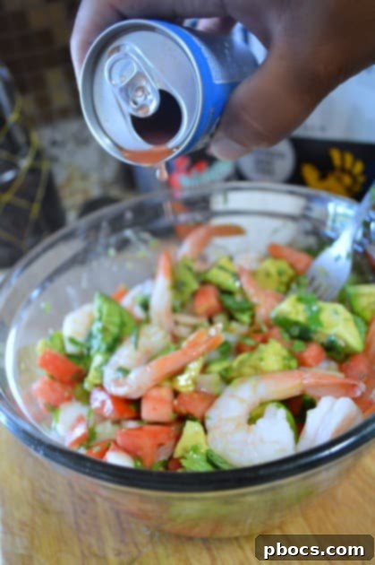 Spicy Tejano Shrimp Coctel 7 Tejano Style Shrimp Cocktail