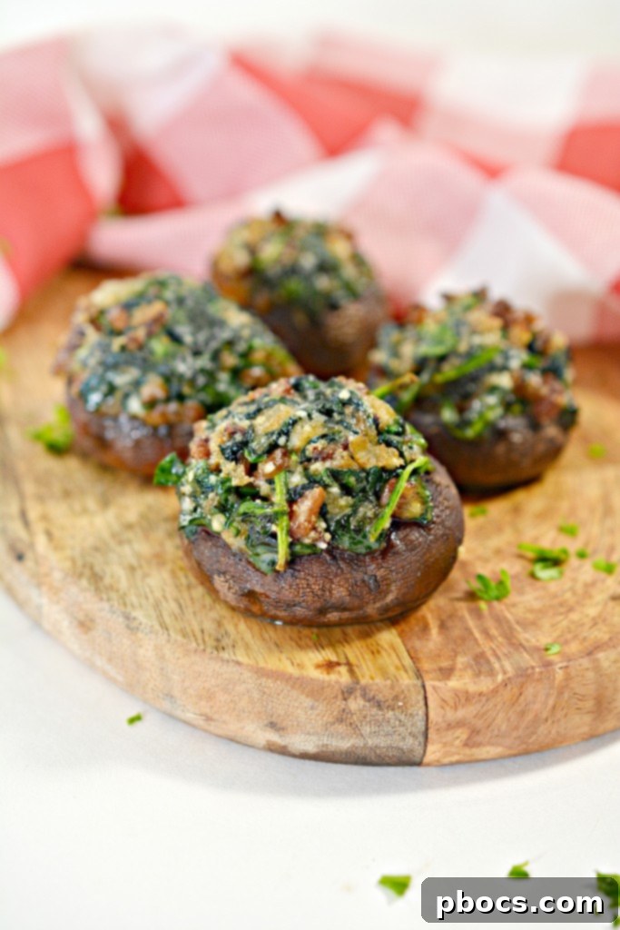 Keto Bacon Stuffed Mushrooms Recipe - Delicious Low Carb Appetizer